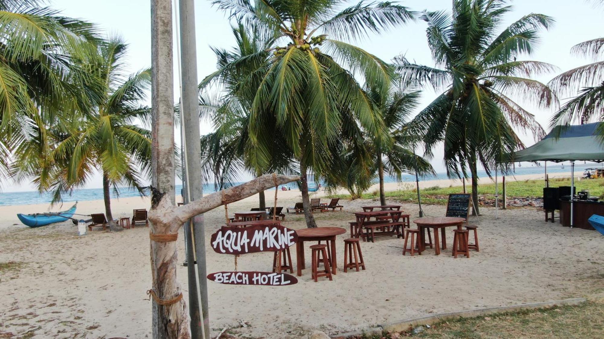 Aqua Marine Beach Hotel Kalkudah  Dış mekan fotoğraf